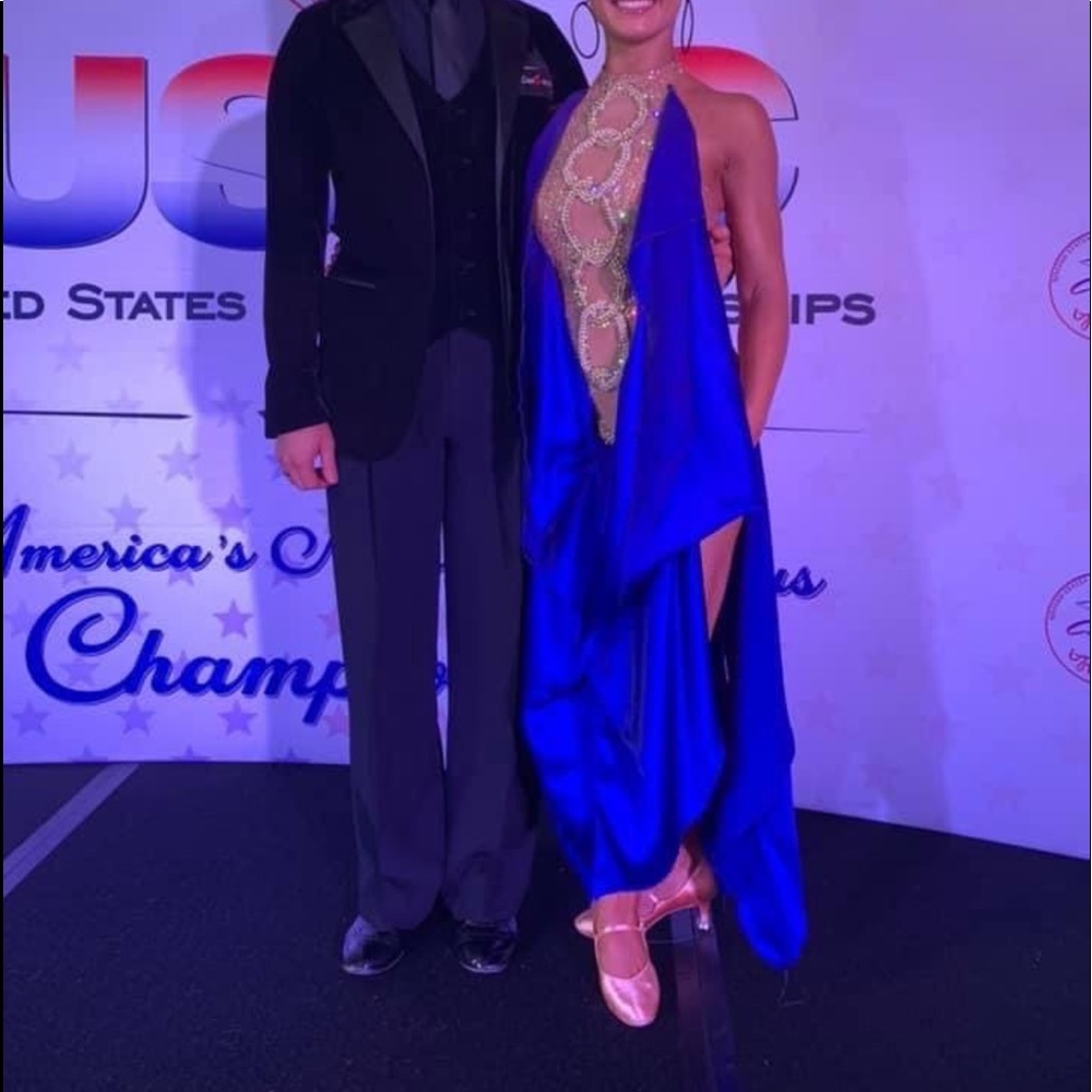 Gorgeous smooth dress designed by Jordy!